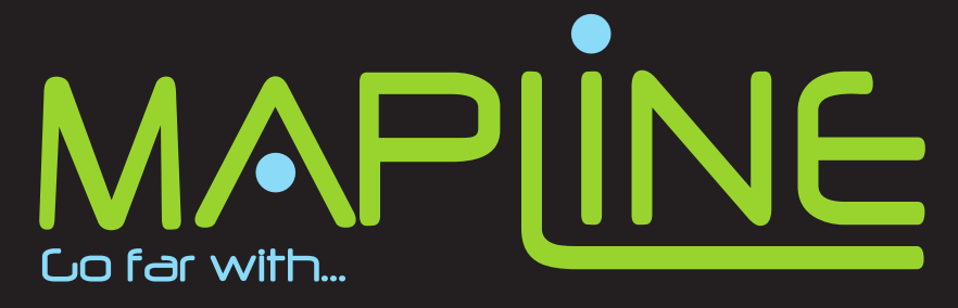 Mapline Go far with logo